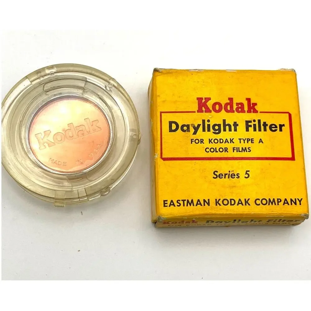 Vintage Kodak Wratten No. 85 Daylight Filter Series 5 for Type A ColorFilm w/Box